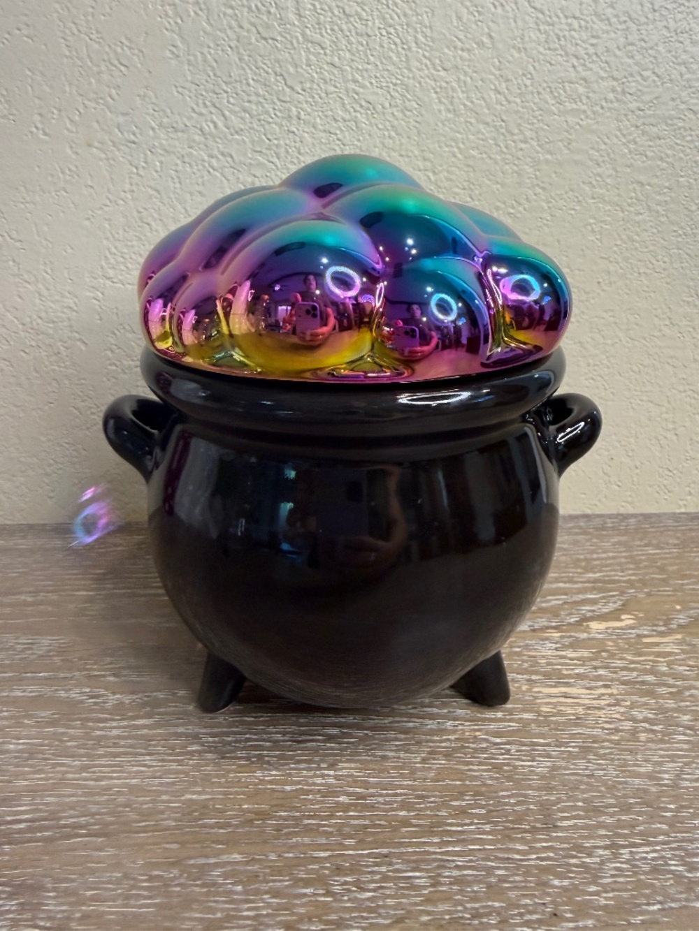 Target Bullseye Playground Halloween Ceramic Cauldron Vessel 2026🎃